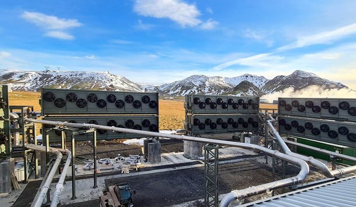 World's largest plant capturing carbon from air starts in Iceland